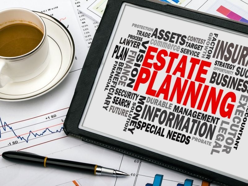 estate planning insurance concept